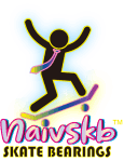 geeekpink naivskb naive skate bearings longboard roller skate